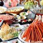 후쿠오카 패키지 대게 스테이크 무제한 뷔페